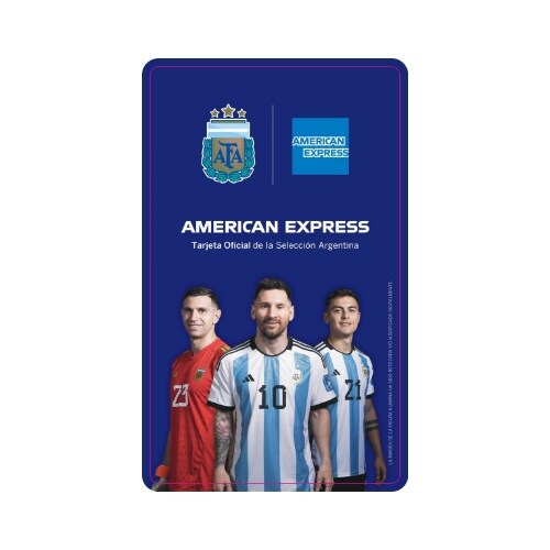 Calco  “Tarjeta Oficial de la Selección Argentina”