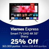 Sharp Smart TV UHD 55"