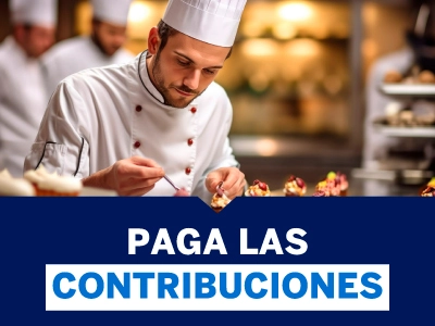Paga las contribuciones