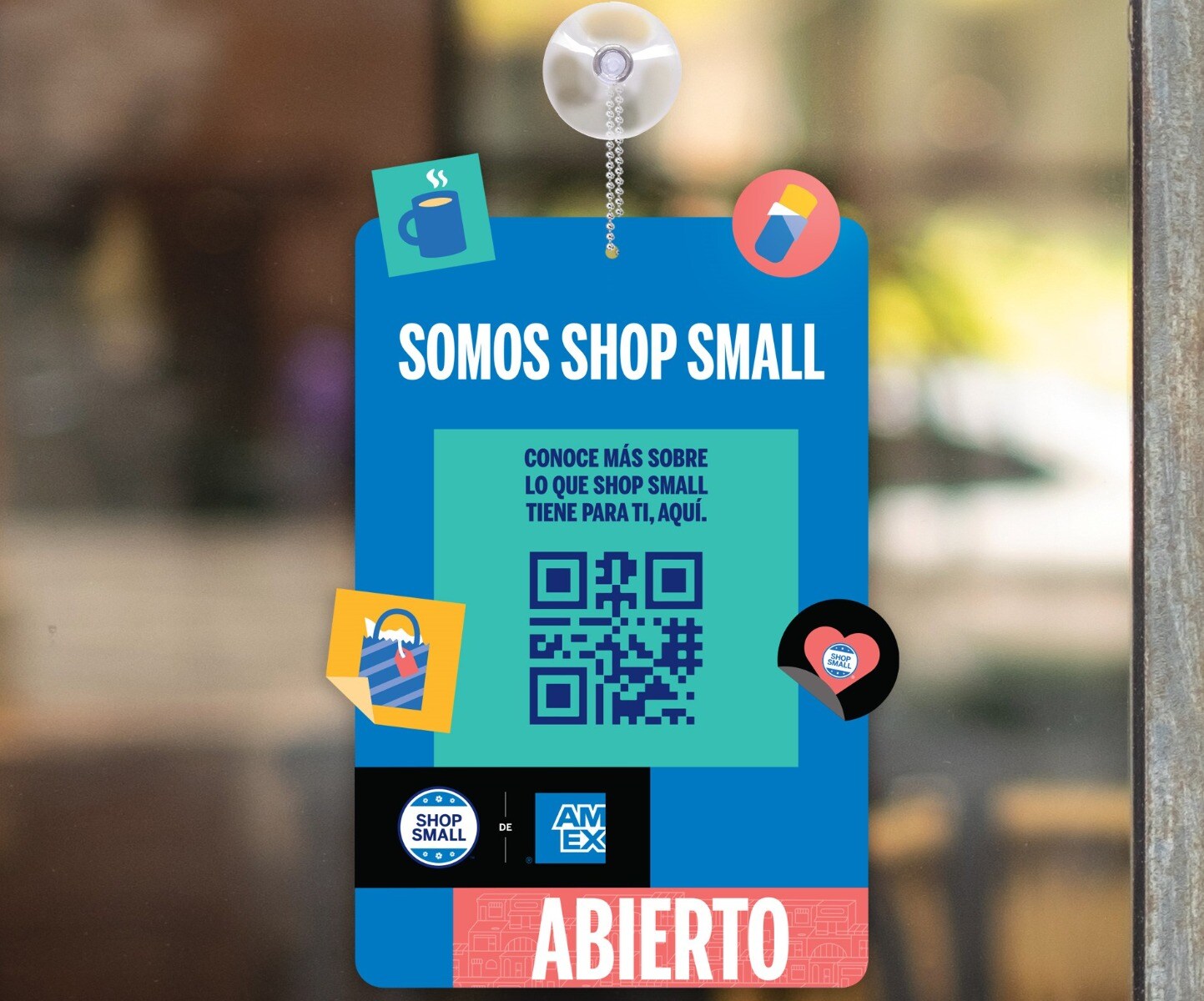 Abierto/Cerrado Shop Small