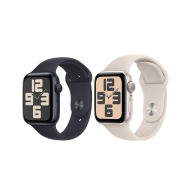 linkToText Apple Apple Watch SE GPS Boîtier 40mm en aluminium Bracelet Sport (M/G) avec AppleCare+ detailsPageText