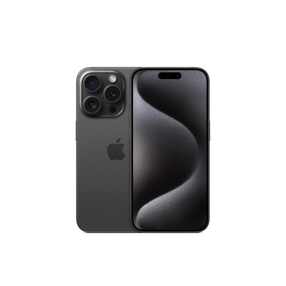 iPhone 15 Pro (titane noir) avec AppleCare+ pour iPhone 15 Pro d'Apple