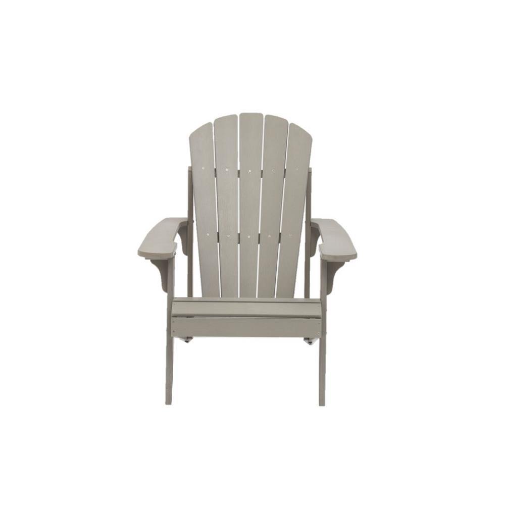 Chaise de style Adirondack de Tanfly (gris clair)
