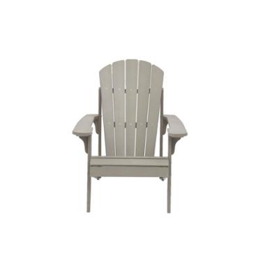 Chaise de style Adirondack de Tanfly (gris clair)