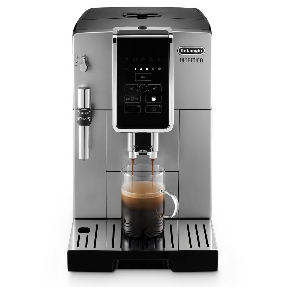Machine à café automatique Dinamica avec mousseur avancé de Delonghi