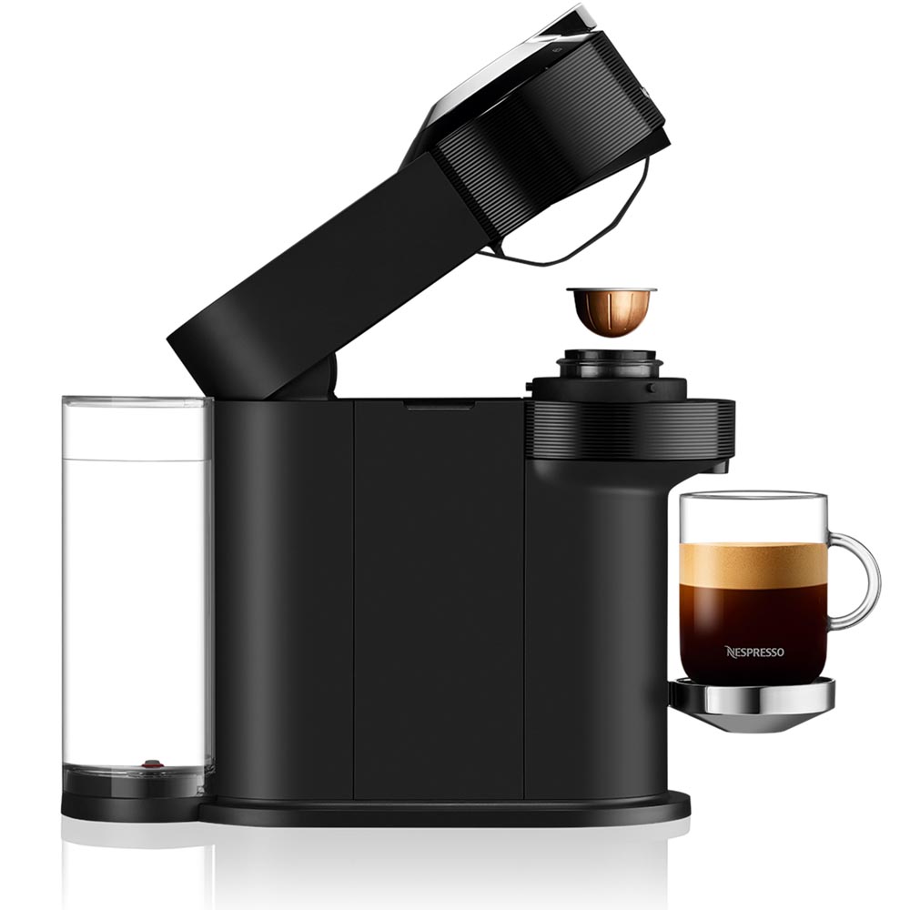 Machine à Café Nespresso Vertuo Next Premium de Breville avec Aeroccino - Noir Classique