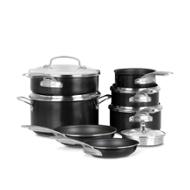 linkToText Cuisinart® Ensemble de batterie de cuisine de 12 pièces GreenGourmet Pro en aluminium detailsPageText