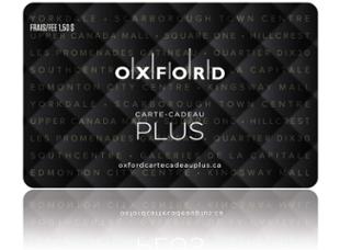 Oxford Properties Carte-cadeau de 100 $ > 100$
