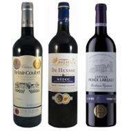 Lien vers VINS + VINS Coffret 3 Bordeaux médaillés d'or d'exception - 3 bouteilles de 75 cl Détails
