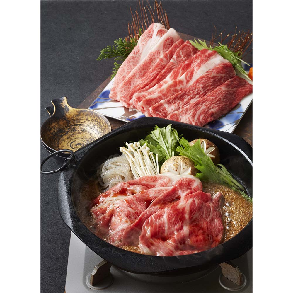 日本三大牛をすき焼で食べ比べ。日本を代表する和牛「神戸牛・松坂牛・近江牛）の贅沢な詰合せです。