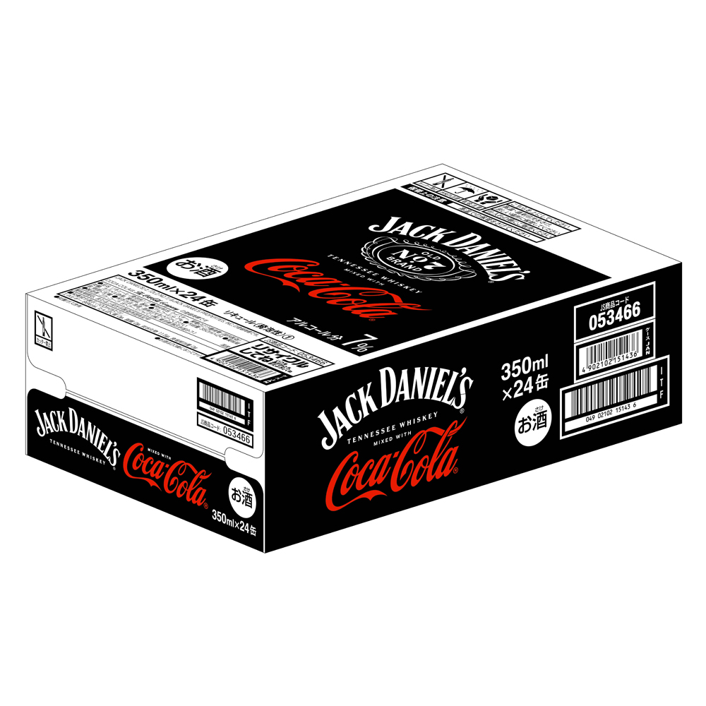 アメリカを代表するプレミアムウィスキー「ジャックダニエル」と、世界中で愛されているコーラ飲料「コカ・コーラ」より、『ジャックダニエル＆コカ･コーラ』が登場。