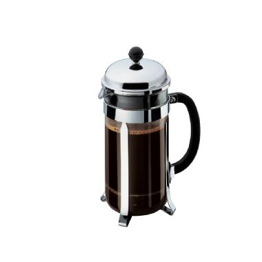 ステンレス製のメッシュフィルターは、コーヒー豆の旨みや香り、豆の油分（コーヒーオイル）を抽出。