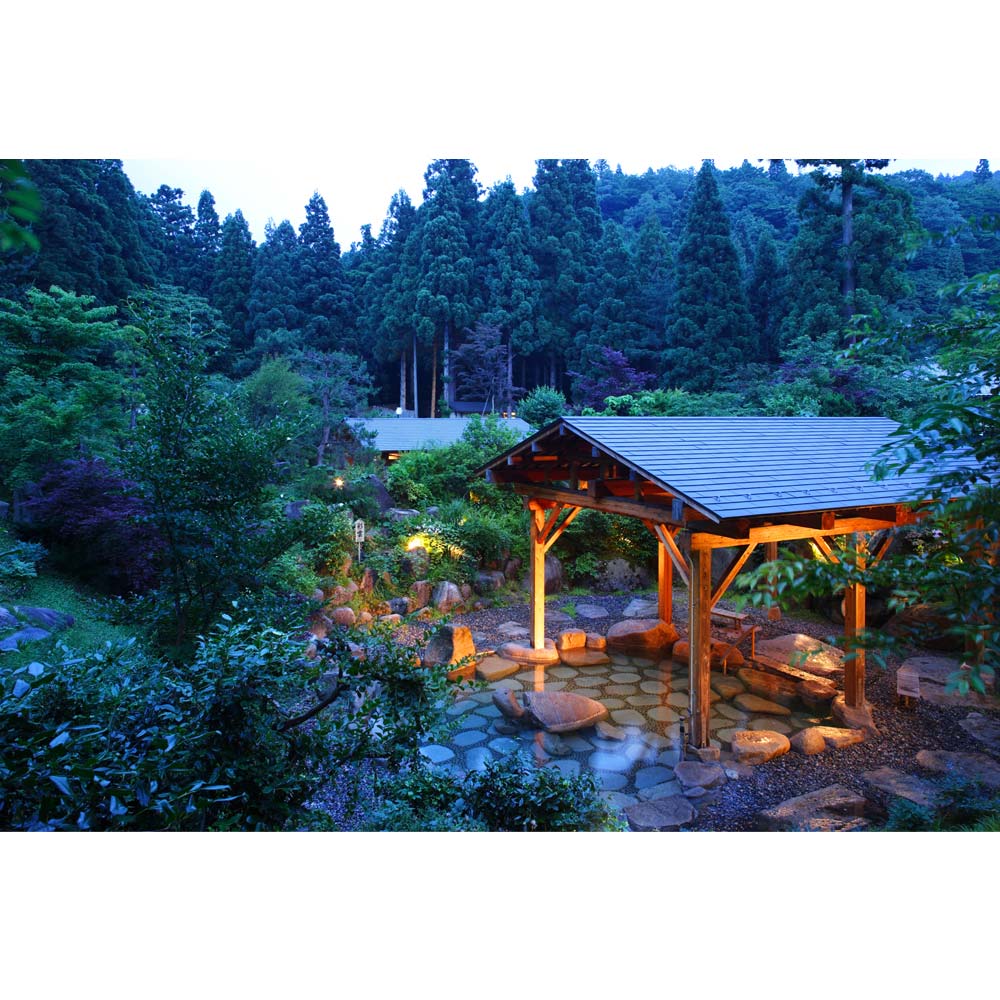 新潟県五頭温泉郷 村杉温泉、国内有数のラジウム温泉の地に佇む温泉旅館。