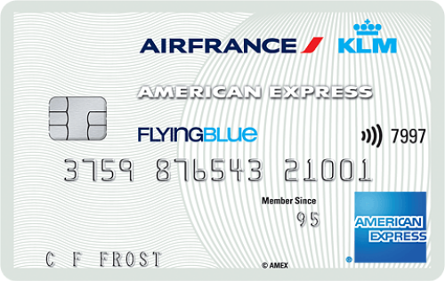 Flying Blue - American Express  Entry Card
