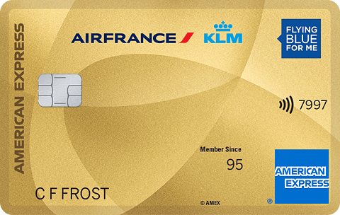 Flying Blue - American Express Gold Card