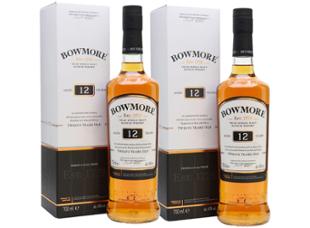 Bowmore Single Malt Scotch Whisky 12Year Old (700ml) x 2 bottles
