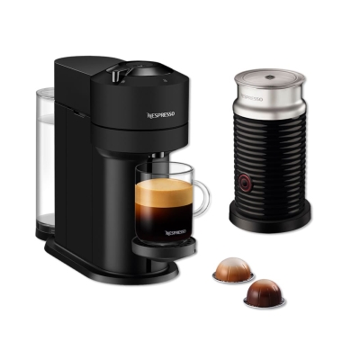 VERTUO NEXT GCV1 咖啡機(黑)+AERO3 3594牛奶發泡器(黑)